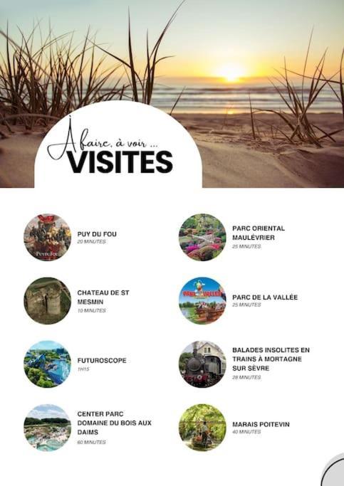 L'Atelier Villa Cerizay Eksteriør bilde